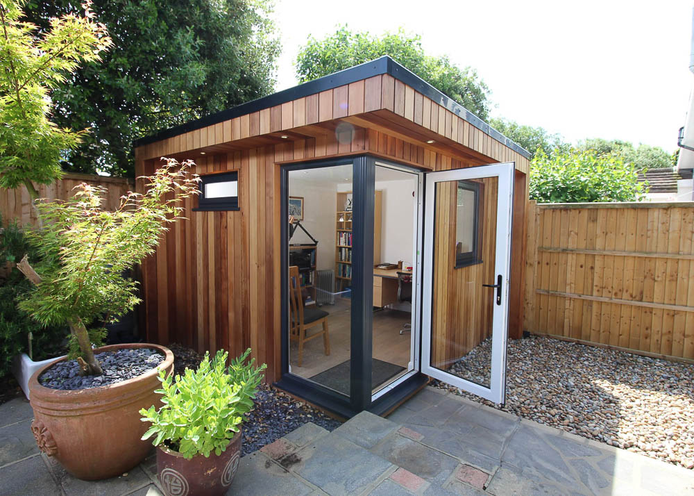 Example of a garden studio by Timber Rooms