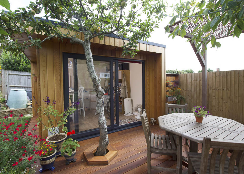 Example of a garden studio by Timber Rooms