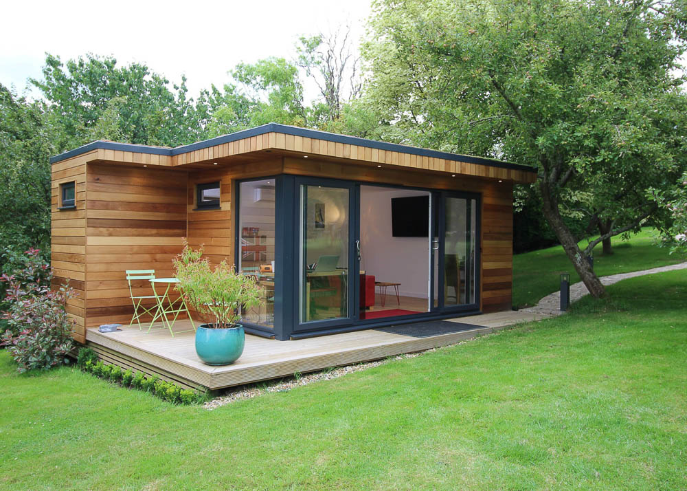 Example of a garden studio by Timber Rooms