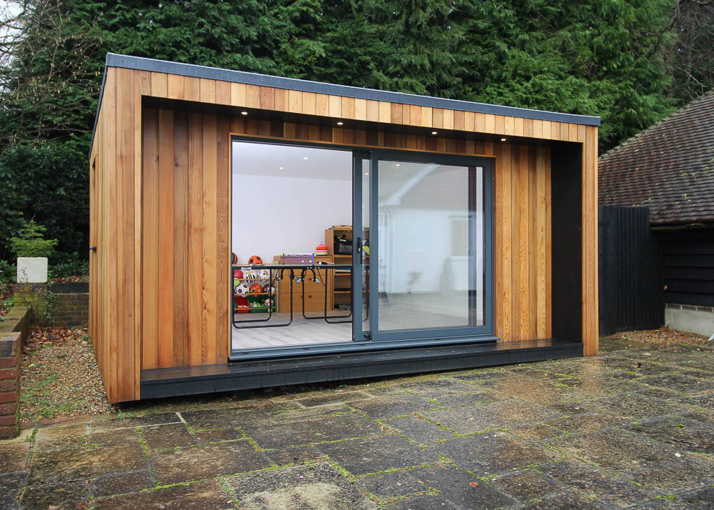 Example of a garden studio by Timber Rooms